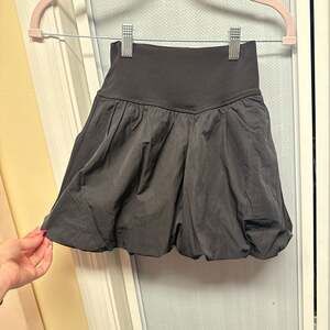 OFFLINE by Aerie Real Me Bubble Skort Black XS